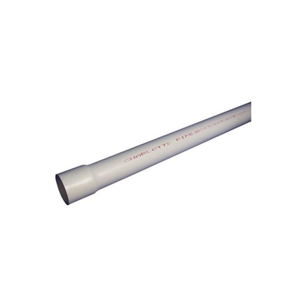 Charlotte Pipe & Foundry. 3x20' SCH40 PVC Pipe PVC04030B0600 Zoro